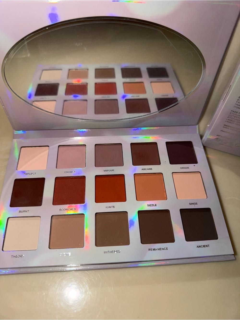 Blend Bunny X Ellis Vol. 2: Origin (Warm) 15 Pan Matte Palette Lightly swatched